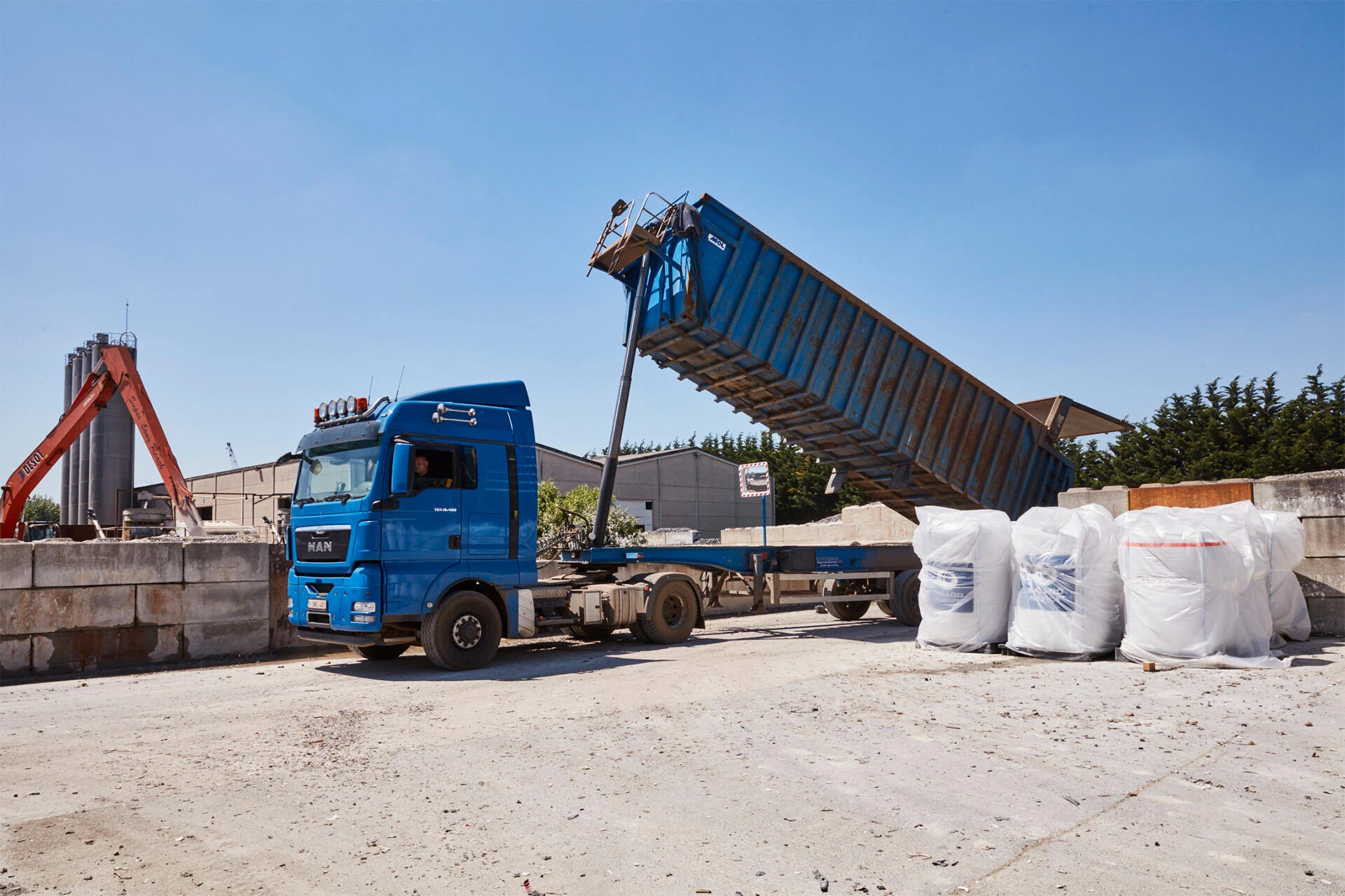 Chauffeur de camion Galloo Plastics